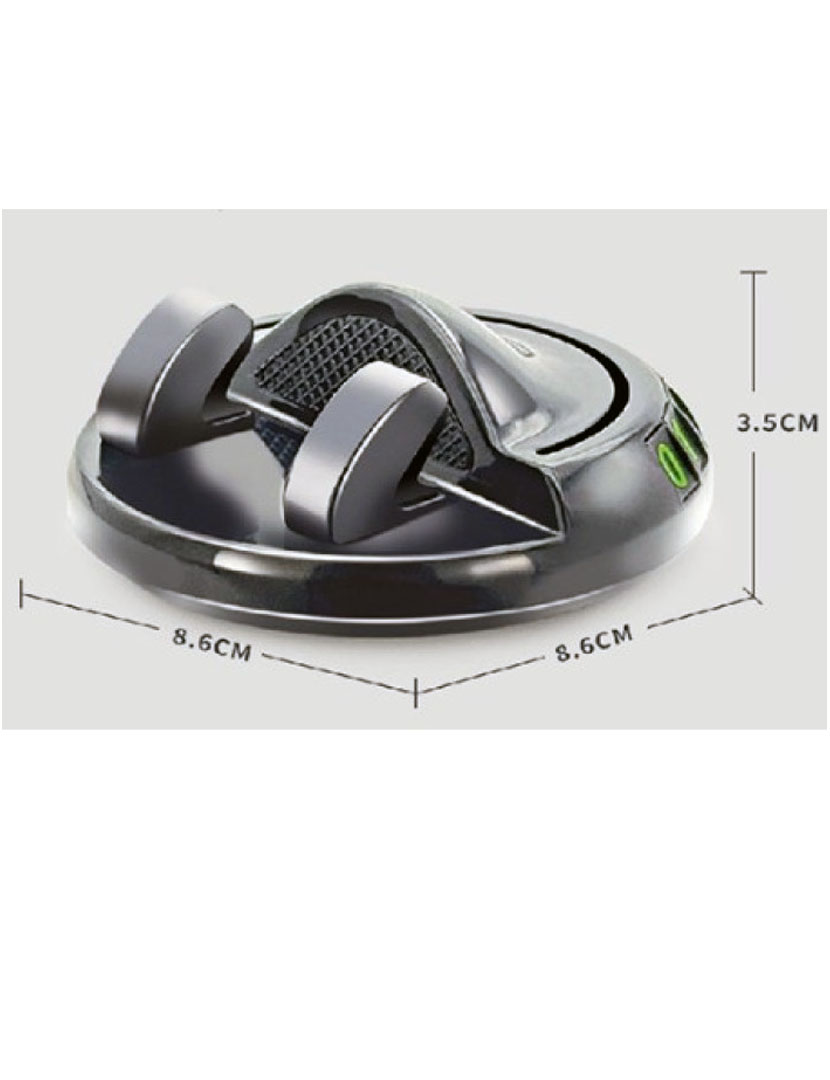 360 Derece Dönebilen Yapışkanlı ve Numaratörlü Araç Telefon Tutucu