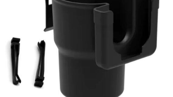 Araç İçi Bardaklık ve Telefon Tutucu Siyah