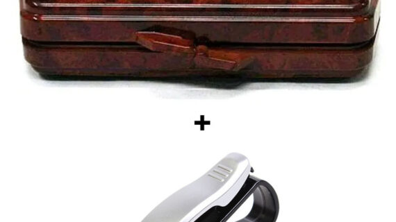 Gözlük Kabı (Maun Görünümlü) ve Gözlük Tutacağı Klips