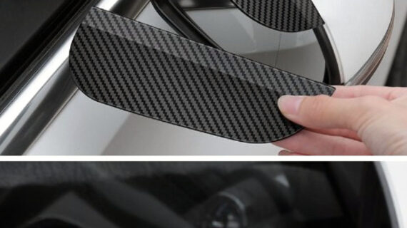 Araç Ayna Yağmur Koruyucu Siper + Yağmur Kaydırıcı Film