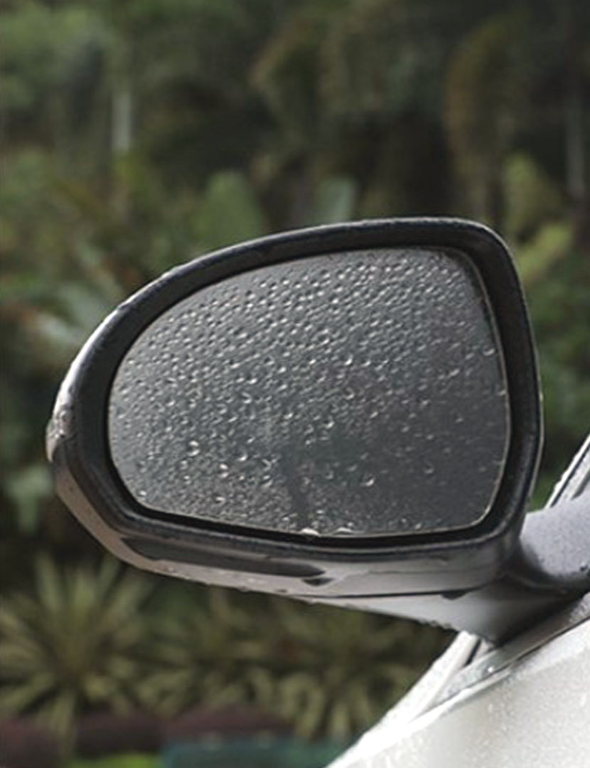 Araç Ayna Yağmur Koruyucu Siper + Yağmur Kaydırıcı Film