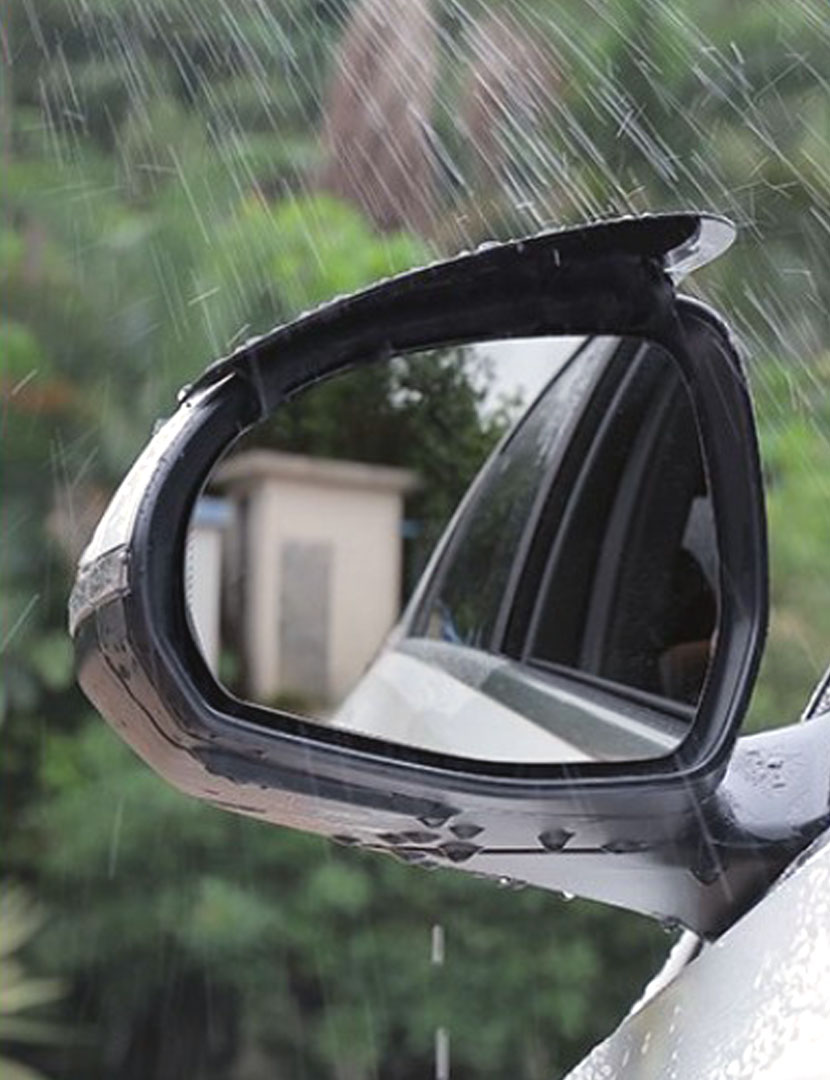 Araç Ayna Yağmur Koruyucu Siper + Yağmur Kaydırıcı Film