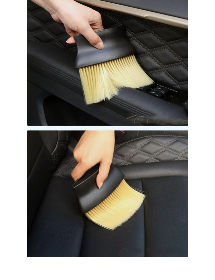 Araç Detay Temizlik Fırçası Yumuşak Uçlu ve Temizlik Bezi