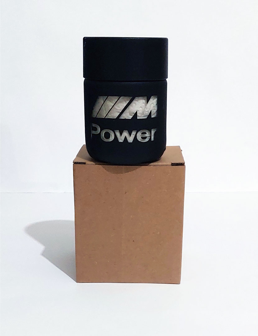 Lazer İşlemeli Cam Eco Oto Kül Tablası Kokusuz Siyah