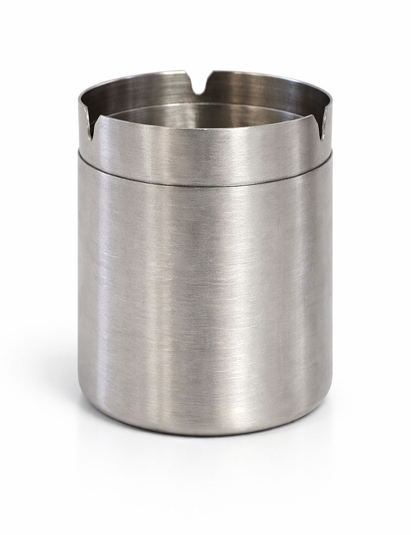 Paslanmaz Çelik Kapaklı Kokusuz Küllük | Ev, İş Yeri ve Araç Küllüğü 1 Adet