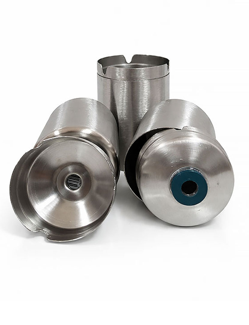 Paslanmaz Çelik Kapaklı Kokusuz Küllük | Ev, İş Yeri ve Araç Küllüğü – 2 Adet